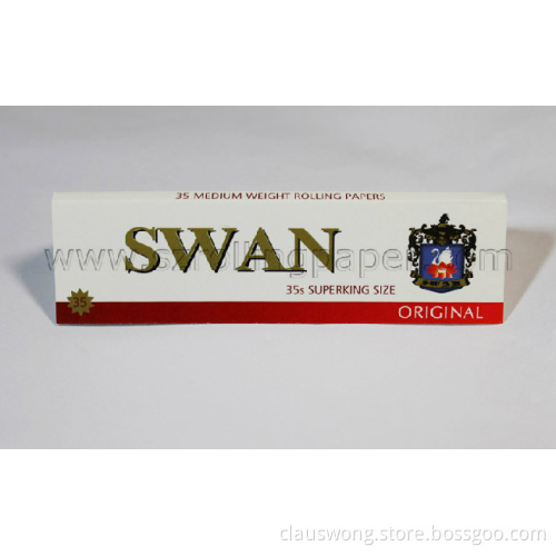Superking Size Swan Paper